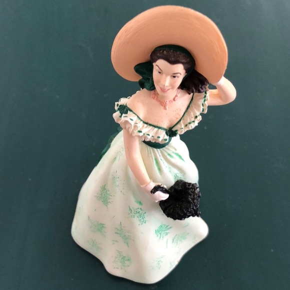 HALLMARK Scarlett O’Hara Gone With The Wind Vintage Christmas Tree Ornament 1998 - Picture 8 of 8